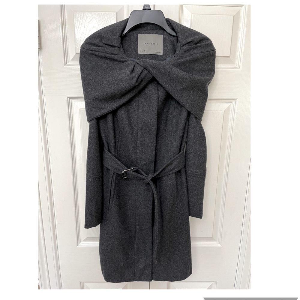 Zara Basic Wool Coat